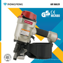 Rongpeng Mcn80 Nuevo producto Air Nailer Pallet Nailer Herramientas eléctricas